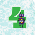 thumbnail image 4 of Inktastic 4th Birthday Robot Boys Robotics Boys Toddler T-Shirt, 4 of 5