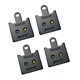thumbnail image 1 of Reemplazo De Pastillas De Freno Delanteras De 4 Piezas Para Kawasaki ZX6R 636 GTR1400 RAD Cal, 1 of 8