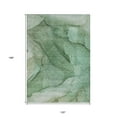 thumbnail image 3 of 10' X 14' Green And Sage Abstract Washable Indoor Outdoor Area Rug, 3 of 5