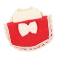 thumbnail image 2 of <p>Cloak For Small Animal Hamster Cloak Outfits With BowKnot Soft Fleece Mini Pet Clothes For Small Animal</p>, 2 of 7