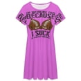 thumbnail image 3 of Fantasy Football Last Place Award Punishment Dress Summer Street Style Dresses Female Short Sleeve Printed Sundress, 3 of 7
