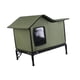 thumbnail image 1 of Caseta para gatos de exterior, refugio de invierno, fácil de montar, patas elevadas, caseta para gatos y perros, cama para exteriores, ., 1 of 9