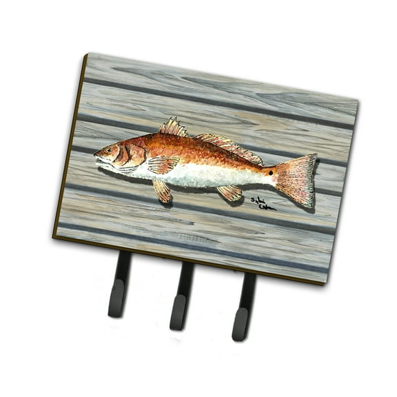 Red Fish Leash or Key Holder