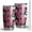 Cute Bulldogs, variant on 20 Oz Cute Doberman and Dog Footprint Coffee Tumbler Double Wall Insulated Stainless Steel Water Bottle | Metal Reusable Thermoses Flask with Cup Cap | Leak & Sweat Proof with Anti-Dust Lid