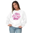 thumbnail image 4 of Breast Cancer I've Got This Beat Women Crewneck Sweatshirt Brisco Brands M, 4 of 6