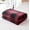 Red Black, variant on Weighted Blankets 12 lb Premium Ultra Plush Mink to Microfiber 48" x 72" Navy Color, Adult