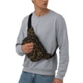 thumbnail image 4 of Lafuoo Sea Turtle With Ocean Pattern Square Double Layer Waist Bag, Adjustable Buckle Bag Accessories for Men and Women-One Size, 4 of 7