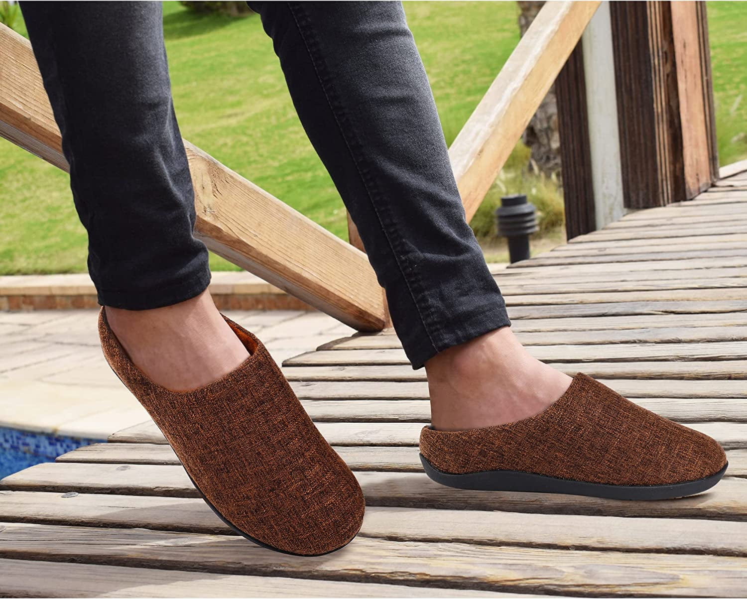 Best Men's Slippers With Arch Support For Plantar Fasciitis Top