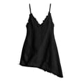 thumbnail image 4 of Erwazi Dresses for Women V Neck Adjustable Strap V Neck Dress Trendy Soft able Cut Ideal Casual Daily Mini Dresses, 4 of 9
