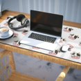 thumbnail image 3 of Long Mouse Pads for Desk,White Cow Head Pattern Desk Mats on Top Of Desks, Desk Mouse Pad Extra Large with 3mm Non-Slip Base and Stitched Edge for Gaming,Office,Work,Home 35.4"x15.7", 3 of 6