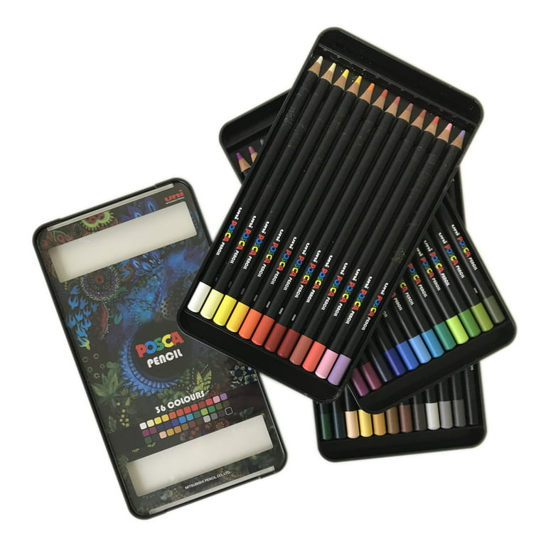 POSCA Colored Pencil Set, 36-Pencil Set 