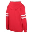 thumbnail image 3 of Women's Stadium Essentials Red Chicago Bulls Road Game Pullover Hoodie, 3 of 3