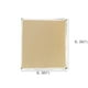 thumbnail image 3 of Tela de sombra 90 % solar | Pantalla de privacidad exterior de 2 x 2 m (6,56 x 6,56 pies) con ojales reforzados para pérgola de patio y jardín | Tela de HDPE beige, 3 of 7