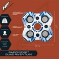 thumbnail image 3 of Hydro-Force Rapid Rider Quad 4 Person River Tube with Built In Coolers, 3 of 9