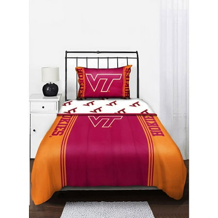 NCAA Mascot Bedding Comforter, Virginia Tech Hokies