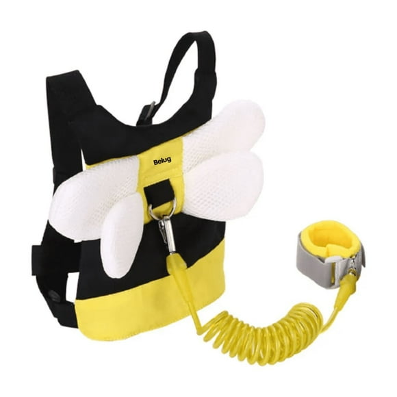 Arnés 3 En 1 Para Niños Pequeños ABEJITA Belug, Negro Amarillo