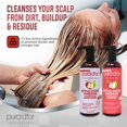 thumbnail image 2 of Set Thin2Thick de vinagre de sidra de manzana PURA D'OR para el cuidado del cabello, 2 of 6
