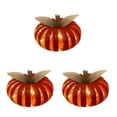 thumbnail image 4 of Naiovety Ahorro de energía Calabaza de Halloween Luz hueca con Apagado Luces LED Decoración portátil Naranja Type1 NO1, 4 of 6