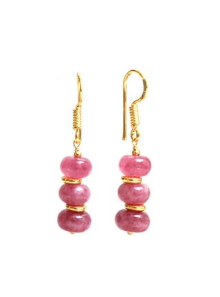 Girls' Summer Strawberry Screw Back 14K Gold Earrings - in Season Jewelry