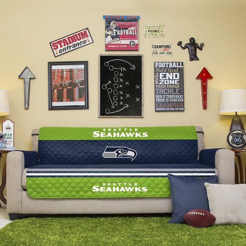 Nfl Licensed Furniture Protector Sofa Couch Cover