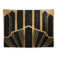 thumbnail image 5 of Orinice Art Deco Black Gold Tapestry Wall Hanging Unique Style for Home Wall Decor, Aesthetic Graphic Tapestries for Living Room Bedroom Apartment Farmhouse Dorm, 4 Sizes Available 40x30inch, 5 of 6