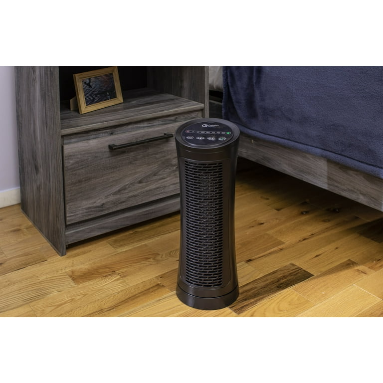 Comfort Zone Energy-Save 120 VAC Electronic Ceramic Oscillating Heater,  Black - Walmart.com