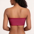 thumbnail image 5 of Iyufng Women's Front Closure Strapless Lace Bandeau Bra Anti Slip Push Up Convertible Bralette, 5 of 5