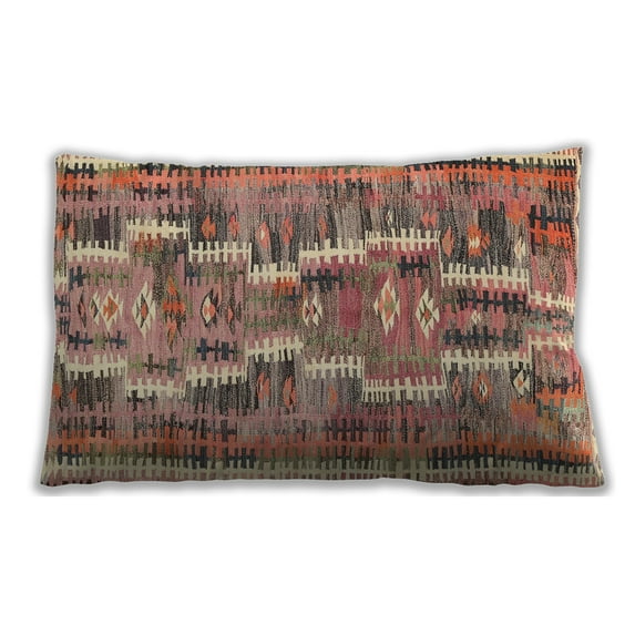 Ahgly Company Indoor Rectangular Contemporary Lumbar Throw Pillow, 13 inch by 19 inch