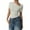 White, variant on Lady Casual Short Sleeve Woman New Summer Aesthetic Clothes Daily Fashion Alternative Clothing Female Elegant Woman Clothing Vetement Femme Black L