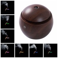 Good Life Mini Personal Essential Oil Diffuser Humidifier - Ultrasonic Air Filter Purifier with Aroma for Home Office Car Bedroom - Color LED Lights USB