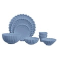 thumbnail image 2 of Accesorios de Cocina en Miniatura Hugo 1 6 Escala Plato Tazón Tazas Set Comida Azul, 2 of 8