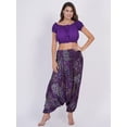 thumbnail image 6 of Wevez Women's Lot of 3 Plain Rayon Harem Pants, One Size, Assorted, 6 of 10
