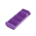 thumbnail image 6 of Unique Bargains 1 Pc 3 Grids Pill Case Durable for Travel Purple, 6 of 6
