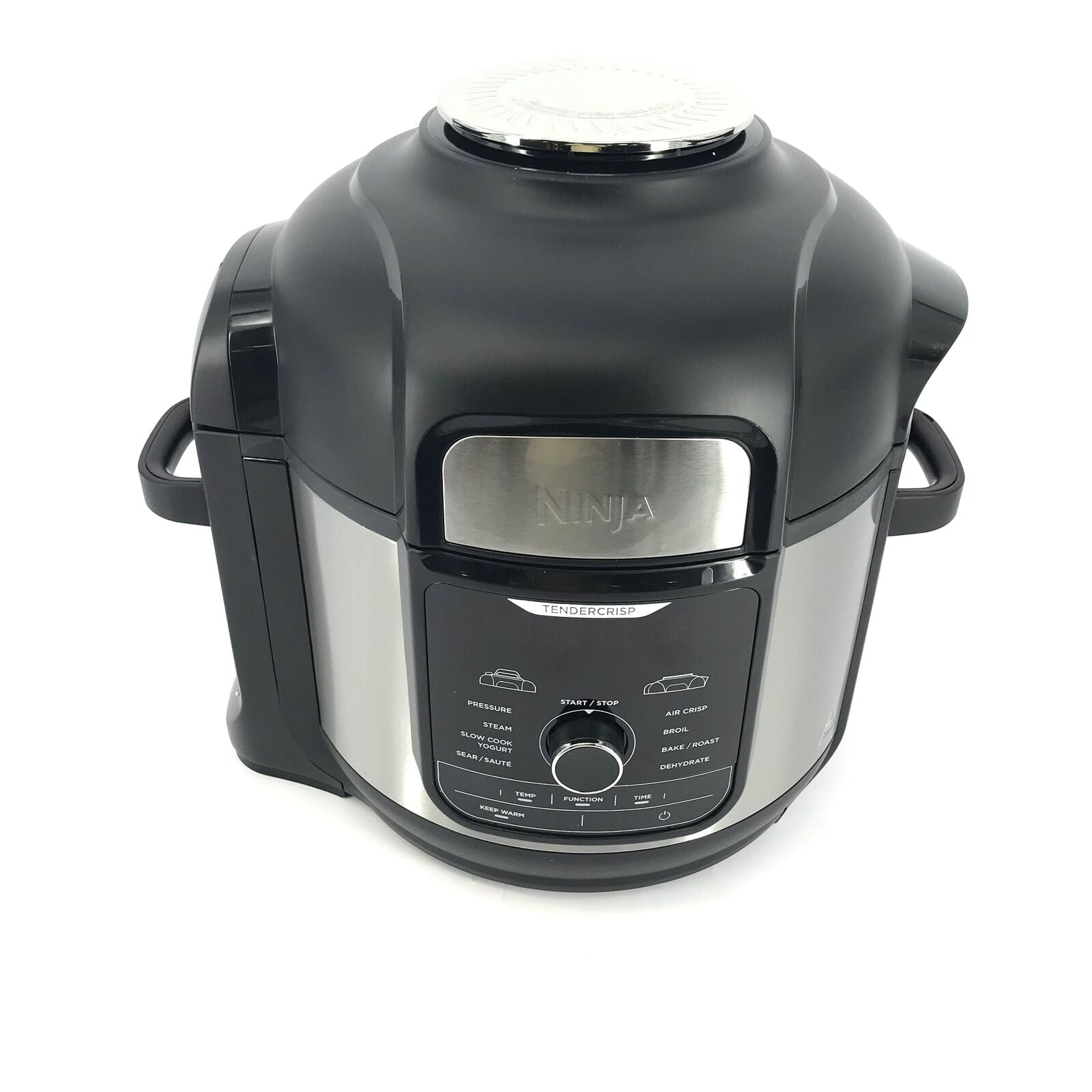 Ninja FD401 Foodi Deluxe Pressure Cooker, 8-Quart, Stainless Steel Used 
