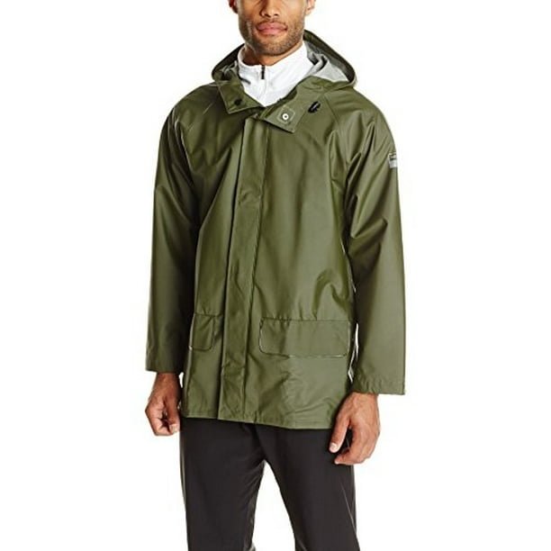 Lezen abortus lip Helly Hansen Workwear Men's Mandal Rain Jacket, Army Green, 6X-Large -  Walmart.com