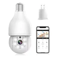 thumbnail image 1 of Nanwei Foco Con Camara De Seguridad Wifi, 2mp Camara De Foco, Icsee O Tris Home App, Base E27, Audio Bidireccional, Visión Nocturnadetección De Movimiento Con Alerta, Compatible Con Alexa, 1 of 8