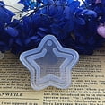 thumbnail image 1 of fastboy 1pcs Star/Moon/Flower Silicon Mold Mould Epoxy Resin Jewelry Pendant Making DIY, 1 of 2