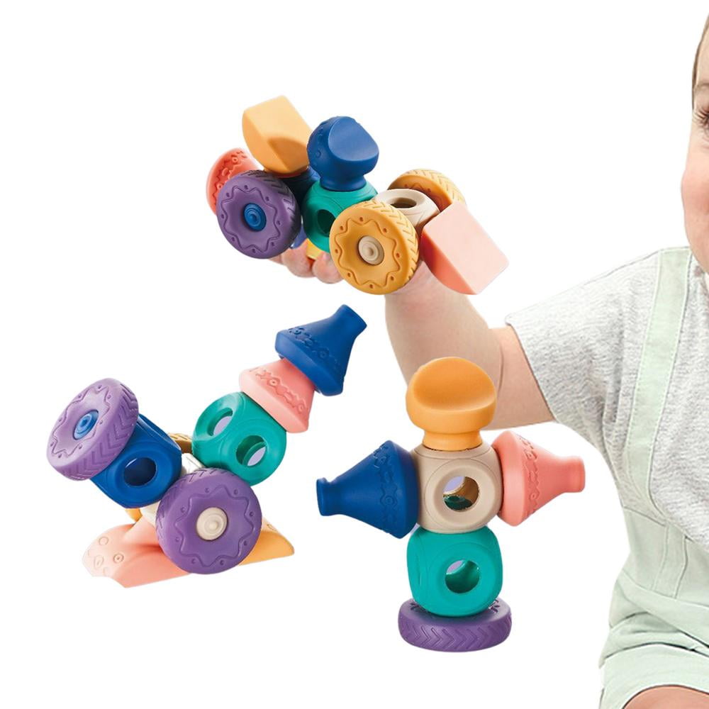 Ksruee Linking Blocks For Kids Montessori Splice Blocks Montessori