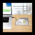 thumbnail image 4 of USB2.0 To 6P+7P SATA Cable SATA To USB 2.0 Adapter Cable for Laptop CD-ROM DVD-ROM ODD Adapter Converter,1 x USB2.0 to SATA Adapter, 4 of 9