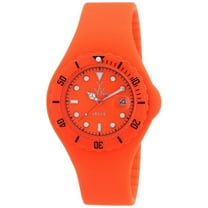 Orange Dial Rubber Strap Unisex Watch JY03OR Watch Quartz Crystal