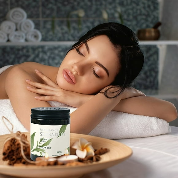 Ambientador de perlas aromáticas de larga duración para hogar y baño - Difusor sin incendios con 4 aromas naturales para eliminar olores, decoración segura para purificador de aire