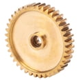 thumbnail image 2 of Garosa Spur Gear Brass 40 Tooth Stable For Servo 25 Tooth Spline 0.8 Mod 4305‑0025‑0040, 2 of 8