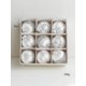 thumbnail image 3 of Juego de bolas navideñas de 6/8 cm, adornos navideños multicolores, juego de adornos para árbol de Navidad de Año Nuevo para fiestas en casa, 3 of 5