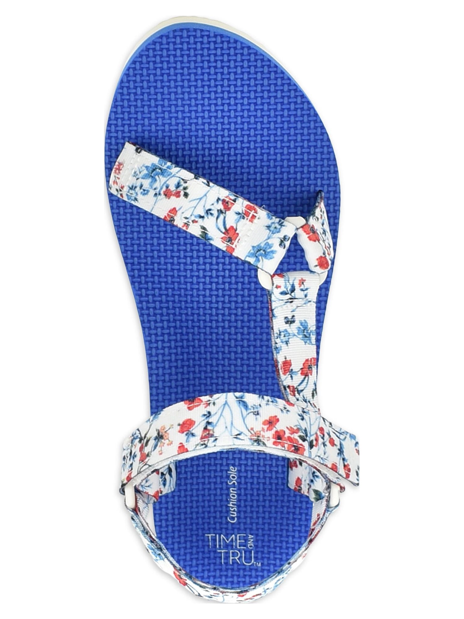Time and Tru Women's Platform Nature Sandals
