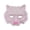 Pink, variant on Half Face Lion Mask,Realistic Lion Head Mask,Funny Animal Headgear for Halloween Christmas Role-Play Party