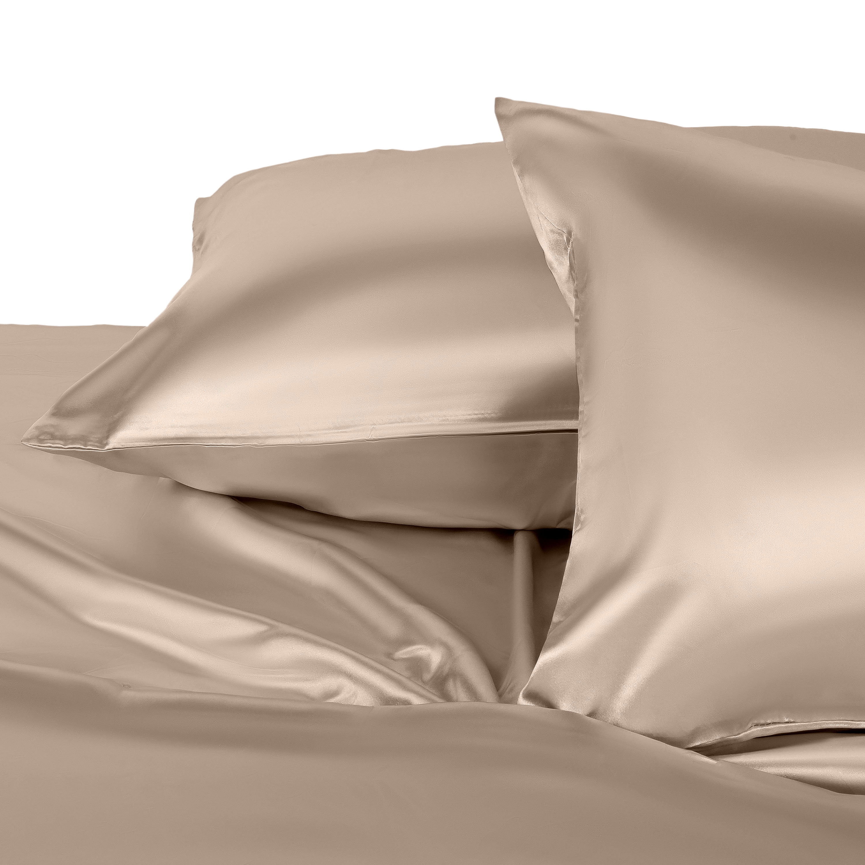 Satin Bed Sheets Queen Sheet Set, Silver Grey Silk Sheets, 4 - Pieces Soft  Bedding Set with 1 Deep P…See more Satin Bed Sheets Queen Sheet Set, Silver