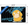 thumbnail image 3 of Pokemon - Psyduck - Confusion Wall Poster, 22.375" x 34" Framed, 3 of 6