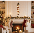 thumbnail image 3 of Christmas Glowing Door Hanger Chandelier Doors Decoration, Christmas Warm Light with Warm Glow Indoor Hanging,Vertical Entryway Decor for Front Outdoor Side, 3 of 9