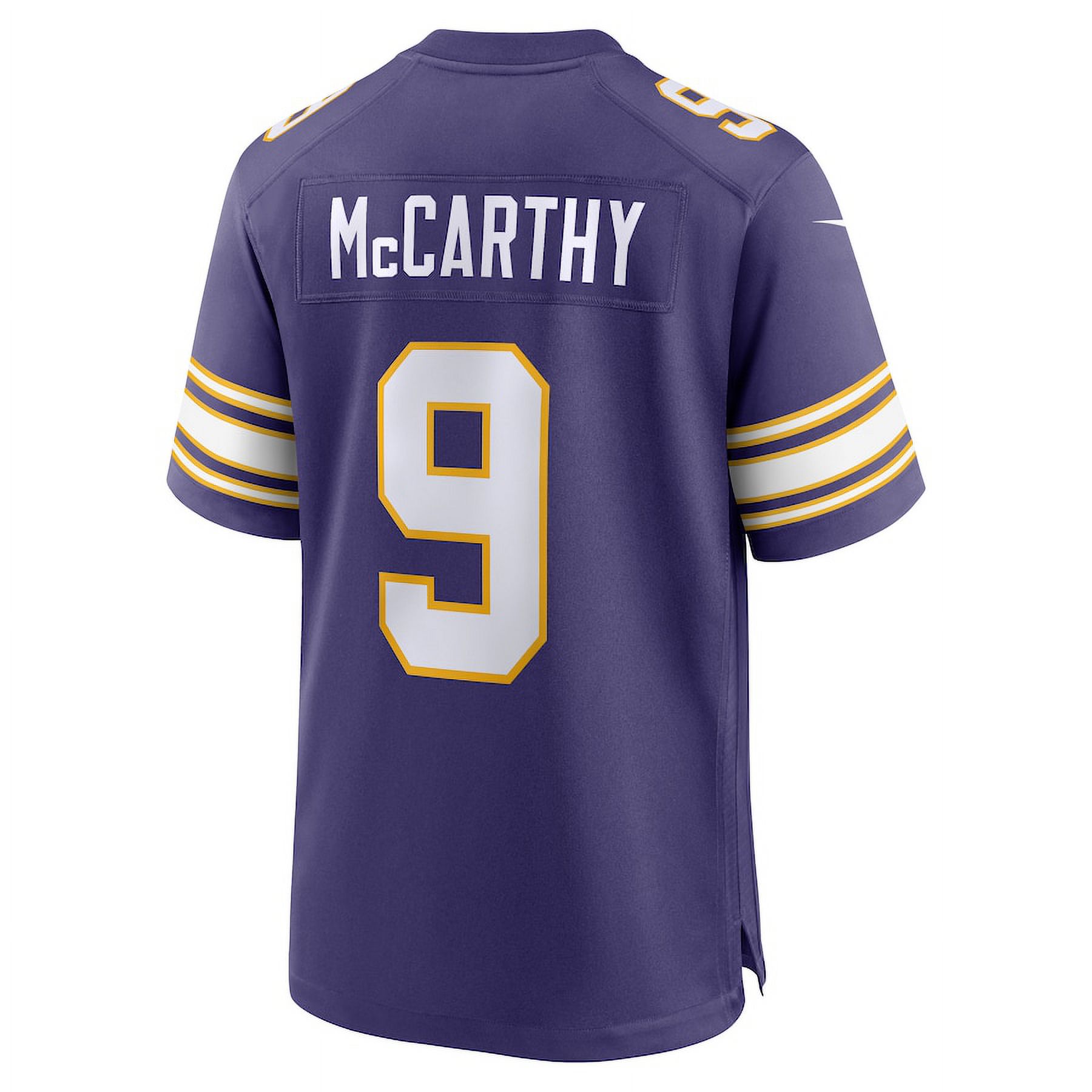 Men's Minnesota_vikings J.J. McCarthy Purple 2nd Alternate 2024 NFL