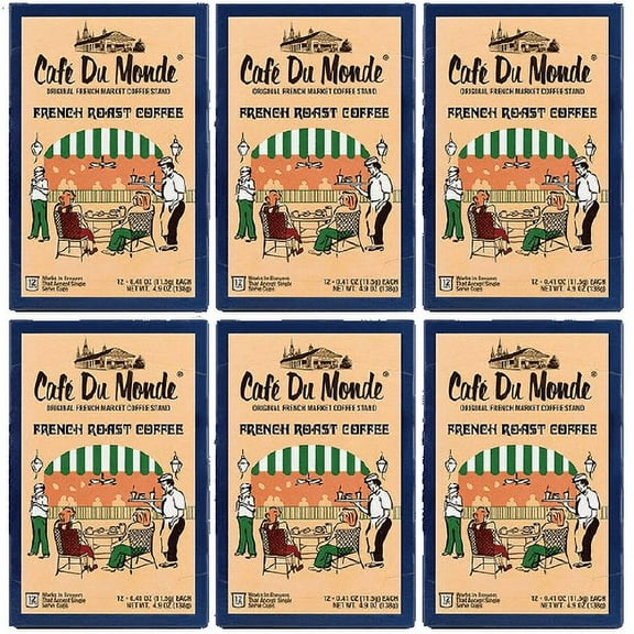 Cafe Du Monde French Roast single serve cup pods 72 Count